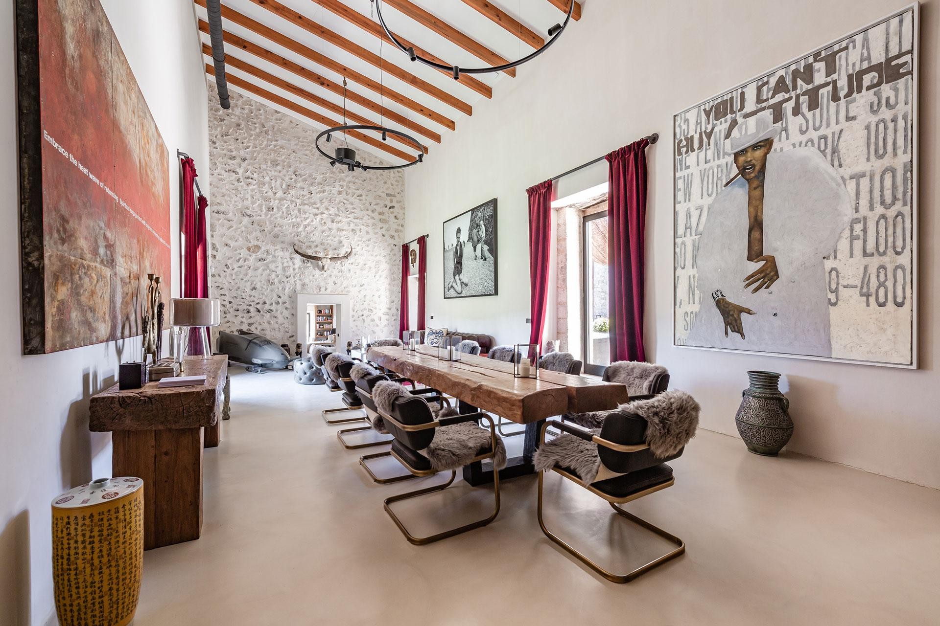 Mansion Son Fuster meeting room