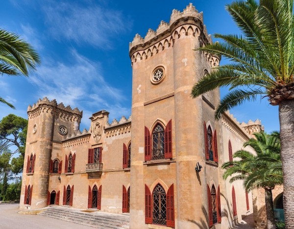 Das Schloss von Bendinat