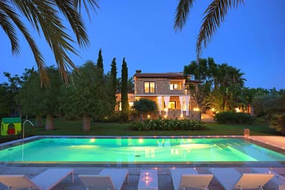 Palm Villa in Pollensa
