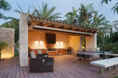 Palm Villa in Pollensa