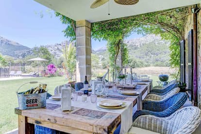 Villa Amidst the Mountains in Pollensa